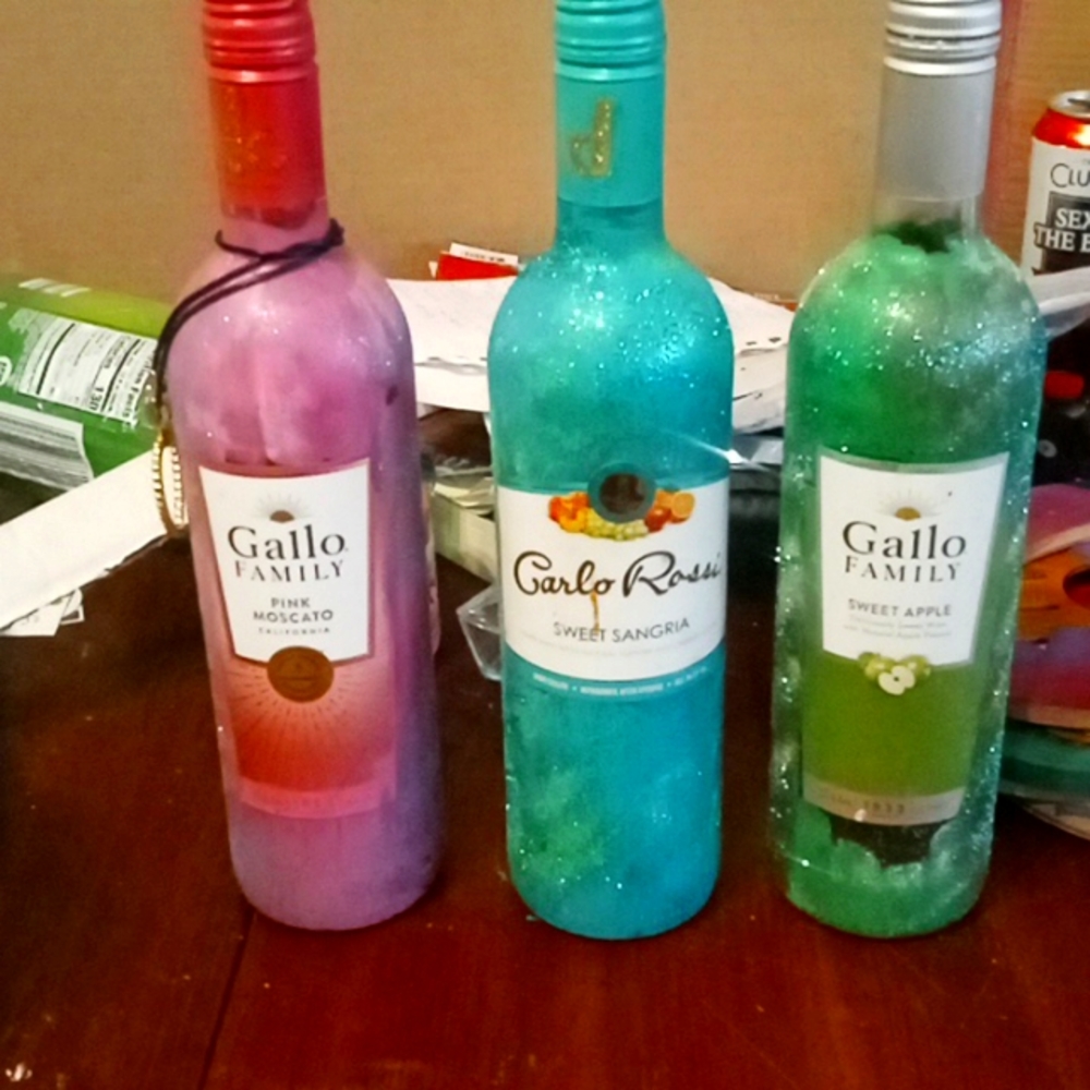 Customize decor bottles